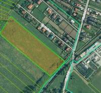 Exkluzívne - Veľký pozemok pre RD - Nižná Šebastová. - Letecký pohľad na pozemky vhodné pre bývanie na Fintickej ulici v Prešove.