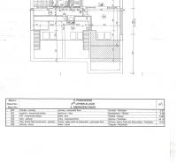 Na predaj 8 izbový rod. dom v lukratívnej časti - Rača - Pôdorys druhého poschodia rodinného domu s miestnosťami: chodba, izba, kúpeľňa, WC.