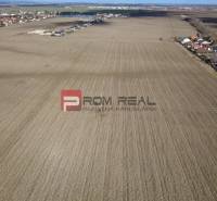 INVESTIČNÁ PRÍLEŽITOSŤ – Pozemok v obci Dunajská Lužná - Poľnohospodárske a lesné pozemky pri Dunajskej Lužnej s viditeľnou zástavbou v pozadí.