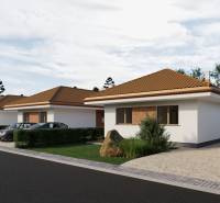 Nová výstavba posledná  4iz. Novostavba Veselé pri Piešťanoch - Rodinný dom na ulici veselá vo Veselom obklopený zeleňou s upraveným predzáhradím.