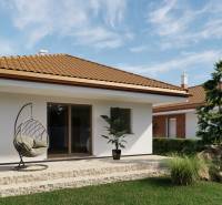 Nová výstavba posledná  4iz. Novostavba Veselé pri Piešťanoch - Rodinný dom vo Veselom na ulici Veselé s terasou a záhradným posedením.