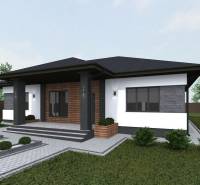 Slnečný stavebný pozemok v tichom srdci Dolného Dubového - Bungalov na pozemkoch pre bývanie v Dolnom Dubovom na ulici Dolné Dubové, predzáhradka a schody.