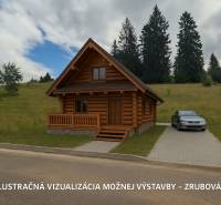 Stavebný pozemok kúsok od lyžiarskych vlekov Čierny Balog - Bexeľ - Zrubová chata na pozemku v Čiernom Balogu, ideálna na bývanie v prírode.