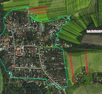 Košická Polianka – 2.600 m2 ORNÁ PÔDA - Letecký pohľad na poľnohospodárske a lesné pozemky v Košickej Polianke.
