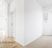 Na predaj 3-izb. byt so záhradou, Dunajská Streda - Svetlá chodba v 3-izbovom byte s bielymi stenami a podlahou s dreveným dekorom.