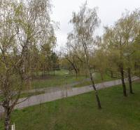2-izbový byt s balkónom, Ružinov – Ostredky - Park so stromami a chodníkmi v Bratislave - Ružinove na Planétach.