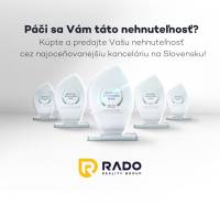 Na prenájom 2i byt 44m2 + park. miesto, Liptovská - Trenčín - Na obrázku sú realitné ocenenia RADO Reality Group na ulici Pádivého. Výhodný predaj 2-izbového bytu.
