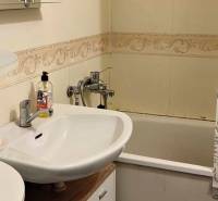 PRENÁJOM - Pekný 3 - izbový byt - Košice - Juh  - Kúpeľňa so sprchou a umývadlom v 3-izbovom byte.