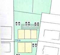 Predaj, pozemok pre rodinné domy  2213 m2 Senec,  Se... - Plán pozemkov pre bývanie v Senci so znázornenými plochami a parkovacími miestami.