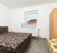 Predaj, penzión Veľký Meder, Apartmánový dom - EXKLU... - Izba v hoteli alebo penzióne s jedinečným vzorom postele a nástenným obrazom.