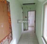 Predaj, pozemok pre rodinný dom   1468 m2 Dvorníky -... - Úzky interiér so svetlo zelenými stenami a podlahou s dlažbou.