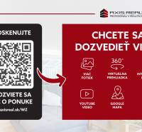 Dvojpodlažná chata v krásnom prostredí Buková, okr. Trnava - QR kód na skenovanie poskytuje viac informácií o nehnuteľnosti v Chate.