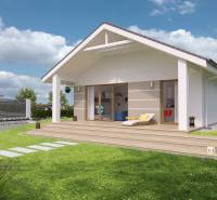 Krásny 4 izbový RD bungalov 101,65 m2 na pozemku 531 m2, Senec - Rodinný dom na Karasovej ulici v Senci má trávnatý dvor s terasou.