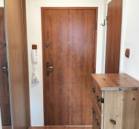 Prenájom 1-izbového bytu s energiami, Martin - Jahodníky - Vstupný priestor v 1-izbovom byte s komodou a zrkadlovou skriňou.