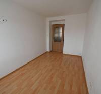 EXKLUZÍVNE: Priestranný 2-izbový byt s vlastnou malou záhradkou v srdc - Izba v 2-izbovom byte s podlahou s dreveným dekorom a bielymi stenami.