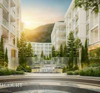 BIANCANA PHUKET - Výstavba bytov v Phuket s elegantnou architektúrou a upravenou zeleňou v exteriéri.