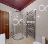 PRENÁJOM 2i apartmán s terasou, parkovaním, Veľká Lomnica - Kúpeľňa v 2-izbovom byte s toaletou, sprchovým kútom a rebrinovým radiátorom.