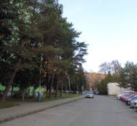 PRENÁJOM: M.NEŠPORA - 2-izbový byt, 58 m2, 7.posch. - Sídlisko III. - Parkovisko obklopené zeleňou a autami v lokalite Prešova.