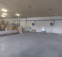 Prenájom sklad. priestoru 385 m2 medzi Rožňavskou a Vajnorskou - Priestranný interiér skladov a hál s kartónovými krabicami a pracovníkmi.