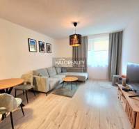 Predaj, dvojizbový byt Bratislava Podunajské Biskupi... - Svetlá obývačka v 2-izbovom byte s komfortnou sedačkou a podlahou s dreveným dekorom.