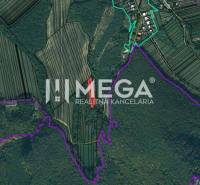 Predaj investičného pozemku v obci Jasenov - Letecký pohľad na polia a lesy pri Jasenove, ulica Jasenov, kategória Zvláštne nehnuteľnosti.