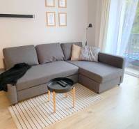 ŠTÝLOVÝ 2i byt, NOVOSTAVBA, BALKÓN, PARKIN, Paričková ulica, NIVY - Na ulici Páričkova je útulný 2-izbový byt s balkónom, gaučom a príjemnou atmosférou.