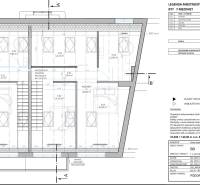 NA PREDAJ  5 izbový Mezonet v centre Nitry - Pôdorys 5 a viac izbového bytu na Kúpeľnej ulici v Nitre.