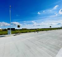 DUNAJSKÁ STREDA – SLNEČNÉ STAVEBNÉ POZEMKY NA PREDAJ V PROJEKTE VINICA - Pozemky - bývanie v Dunajskej Strede s betónovou cestou a novými stromami.