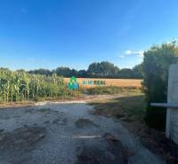 Znížená cena!  Rodinný dom s vnútorným aj vonkajším bazénom na krásne  - Príjazdová cesta vedie k poli a stromom, v prírode je pokojná atmosféra.