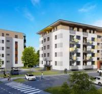 Úžasné 2 a 3 - izbové byty v obytnom parku KISERDŐ LAKÓPARK - Na ulici neuvedené, vidno viacposchodové budovy a vozidlá, niekto hľadá 2-izbový byt.