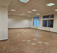 Exkluzívny obchodný priestor na prenájom v centre Dunajskej Stredy – u - Priestranné obchodné priestory s dlažbou a veľkými oknami a stropným osvetlením.