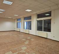 Exkluzívny obchodný priestor na prenájom v centre Dunajskej Stredy – u - Prázdne obchodné priestory s dlažbou a veľkými oknami, ideálne pre využitie.