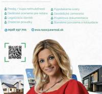 ☎️ 0918/197 701   PREDAJ A PRENÁJOM NEHNUTEĽNOSTI V OKRESE DUNAJSKÁ ST - Vizitka realitnej maklérky s kontaktnými údajmi a rôznymi službami.