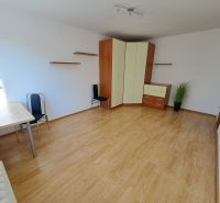 2-izbový byt, 51 m², samostatné izby, tichý, výhľad do zelene,K.Adlera - Izba v 2-izbovom byte s nábytkom a podlahou s dreveným dekorom.