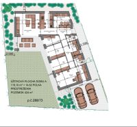 Na predaj 4iz. rodinný dom v obci Modrovka  - Pôdorys Rodinného domu s rozlohou 119,10 m² na pozemku 424 m².
