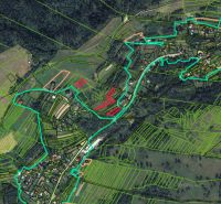 Svrčinovec (Komasácia) – 1/1 POZEMKY pri obci - Mapa poľnohospodárskych a lesných pozemkov v okolí mesta Svrčinovec.