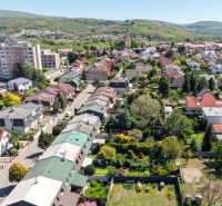 VYMEŇTE byt za priestranný dom v STUPAVE - Letecký pohľad na Rodinné domy na Hollého ulici v Stupave s krásnou záhradnou architektúrou.
