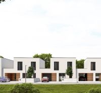 NA PREDAJ: Stavebný pozemok s projektom RD v Skalici - Radová výstavba domov na ulici Čulenova v Skalici, vhodná pre Pozemky - bývanie.