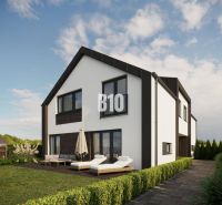 Stavebný pozemok 800 m² v Marianke + projektová štúdia | okamžitá vízi - Rodinný dom v Marianke na pozemku na bývanie s terasou a záhradou.