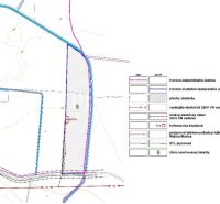 NA PREDAJ: Investičný pozemok 85 291 m² – Rešica, Košice-okolie - Katastrálna mapa so sieťovou infraštruktúrou a legendou v Rešici, Zvláštne nehnuteľnosti plochy výstavby.