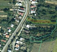 NA PREDAJ STAVEBNÝ POZEMOK – obec TURCOVCE - Mapa pozemkov na bývanie v Turcovciach s vyznačenými parcelami a cestnou sieťou.