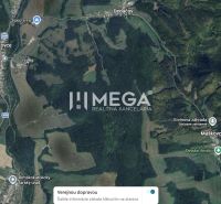 NA PREDAJ LESNÉ POZEMKY 7,8 ha MAŠKOVCE-DEDAČOV - Letecký pohľad na poľnohospodárske a lesné pozemky pri Maškovciach.