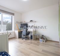 NA PREDAJ 4 IZBOVÝ RODINNÝ DOM - NOVOSTAVBA, ŠAMORÍN - Izba s pracovným stolom, pohodlnou stoličkou a dekoračnými prvkami v rodinnom dome.
