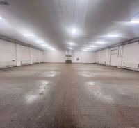 Na prenájom sklad 1474 m² s nakladacími rampami  - Banská Bystrica - Priestranný interiér Sklady a haly s osvetlením na strope a dlažbou na podlahe.