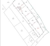 Stavebný pozemok obec Svinia – 751m2 - Pozemková mapa na Dudkovskej ulici v obci Svinia pre účely bývania.