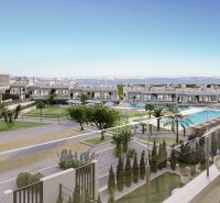 2-izbový bungalov so záhradou, Torrevieja, Costa Blanca - 2-izbový byt v Torrevieja s výhľadom na bazén a zeleň.