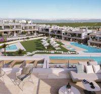 2-izbový bungalov so záhradou, Torrevieja, Costa Blanca - Luxusný rezidenčný komplex v Torrevieja s bazénmi, záhradou a výhľadom na lagúnu.