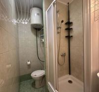 ☎️ 0918/197 701 Na prenájom garsónka s balkónom aj s výťahom   v centr - Kúpeľňa s toaletou a sprchovacím kútom v rekreačnom apartmáne.