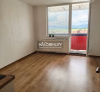 Predaj, garsónka Žiar nad Hronom - Garsónka s podlahou s dreveným dekorom, veľkým oknom a balkónom.