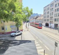  PRIESTRANNÝ 2i byt, BLUMENTÁL, CENTRUM, LOGGIA, Wilsonova ulica - Ulica s električkou a autami v Bratislava - Staré Mesto, Wilsonova.